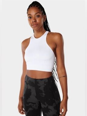 NWT Sweaty Betty Stamina High Neck Sports Bra, size M